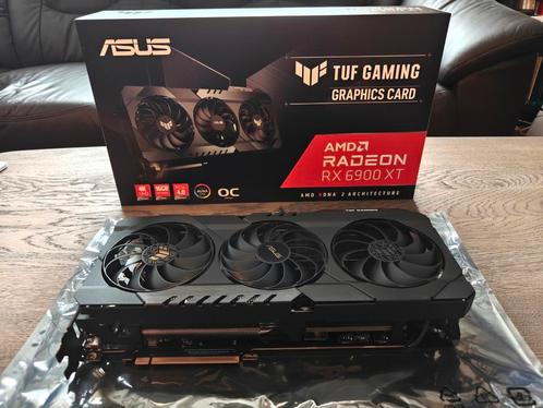 AMD Radeon ASUS RX6900XT TUF Gaming OC 16GB, Computers en Software, Videokaarten, Zo goed als nieuw, PCI-Express 4.0, GDDR6, Ophalen of Verzenden