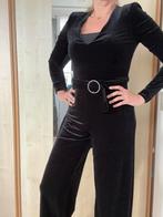 Mango fluwelen jumpsuit maat M, Maat 38/40 (M), Mango, Zwart, Ophalen of Verzenden