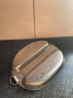 Mess tin deksel us ww2 gamel messkit messtin Amerikaanse, Ophalen of Verzenden, Landmacht, Amerika, Kist of Geocache