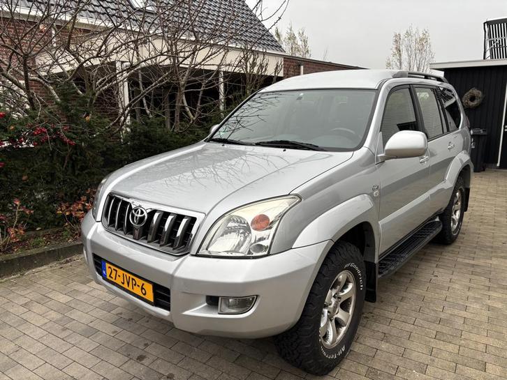 Toyota Landcruiser 2005  7-zits dealer-onderhouden 191k km, Auto's, Toyota, Particulier, Landcruiser, 4x4, ABS, Airbags, Centrale vergrendeling