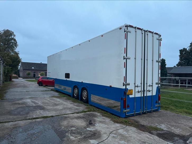 Wilson Double Deck race trailer te koop, Auto's, Vrachtwagens, Bedrijf, Aanhangers en Opleggers, Ophalen