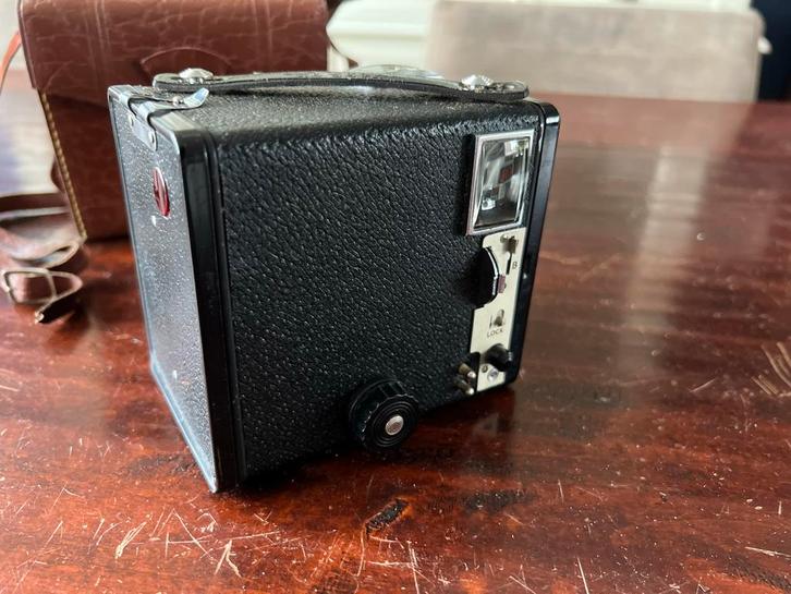 Vintage Kodak Brownie SIX-20 Model E Camera, Audio, Tv en Foto, Fotocamera's Analoog, Gebruikt, Compact, Kodak, Ophalen of Verzenden