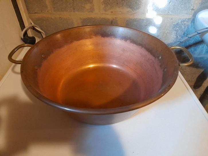 Koperen Confiture Ketel - Gebruikte Staat, Antiek en Kunst, Antiek | Keukenbenodigdheden, Ophalen