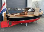 De Groot Vlet met Vetus diesel motor, 10 tot 30 pk, Gebruikt, Staal, Binnenboordmotor