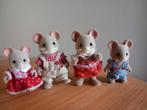 Sylvanian families vintage muizen familie compleet, Kinderen en Baby's, Speelgoed | Poppenhuizen, Ophalen of Verzenden, Gebruikt