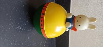 Vintage speelbal/tuimelaar met Nijntje van Dick Bruna beschikbaar voor biedingen