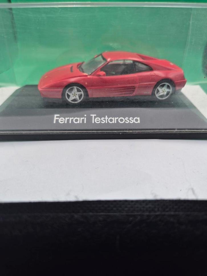 506 Ferrari testarossa 1/43 herpa, Hobby en Vrije tijd, Modelauto's | 1:43, Zo goed als nieuw, Auto, MiniChamps, Ophalen of Verzenden
