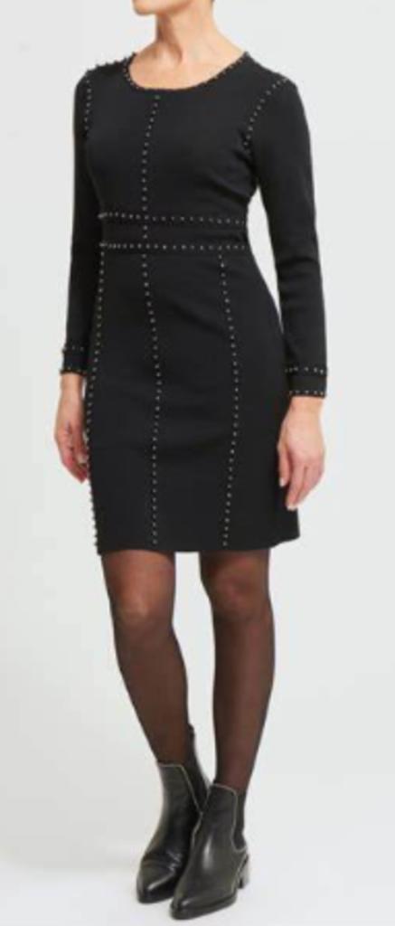 Joseph Ribkoff prachtig chique zwart stretch jurk mt XS, Kleding | Dames, Jurken, Zo goed als nieuw, Maat 34 (XS) of kleiner, Zwart