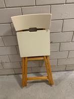 Klapstoel, Huis en Inrichting, Stoelen, Ophalen, Wit, Zo goed als nieuw, Vijf, Zes of meer stoelen