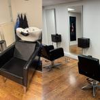 Kapsalon Inrichting: 2 Stoelen, Wasunit & Voetsteuntjes, Huis en Inrichting, Ophalen