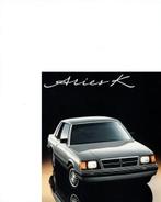 Folder Dodge Aries K (1987), Verzenden, Gelezen, Overige merken