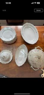 made in czechoslovakia 9 borden 2 grote schalen enz, Ophalen