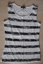 Leuke blauw/witte top / singlet van Bien Bleu, maat S, ZGAN, Kleding | Dames, Blauw, Ophalen of Verzenden, Zo goed als nieuw, Bien Bleu