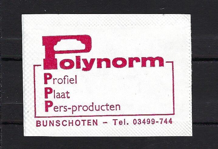 2498 Bunschoten POLYNORM, Verzamelen, Ophalen of Verzenden, Nederland