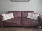 Bankstel microleder bruin, Huis en Inrichting, Banken | Bankstellen, Ophalen, Zo goed als nieuw, 75 tot 100 cm, Vierpersoons of meer