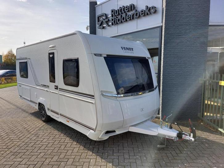 Fendt Bianco Selection 495 SG, Caravans en Kamperen, Caravans, Bedrijf, tot en met 4, 1250 - 1500 kg, Standaardzit, Fendt, Lengtebed