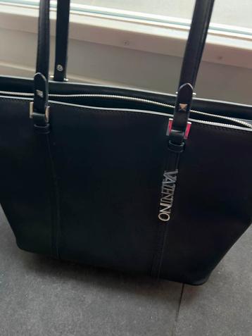 Zwarte Valentino Shopper Tas beschikbaar voor biedingen
