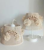 Lampenset hanglamp / plafondlamp + tafellamp, Ophalen of Verzenden, Nieuw, Rond