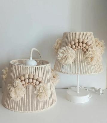 Lampenset hanglamp / plafondlamp + tafellamp beschikbaar voor biedingen