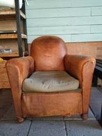 Fauteuil Vintage (schapenleer, Olst), Huis en Inrichting, Fauteuils, Ophalen, Zo goed als nieuw, 75 tot 100 cm, 50 tot 75 cm