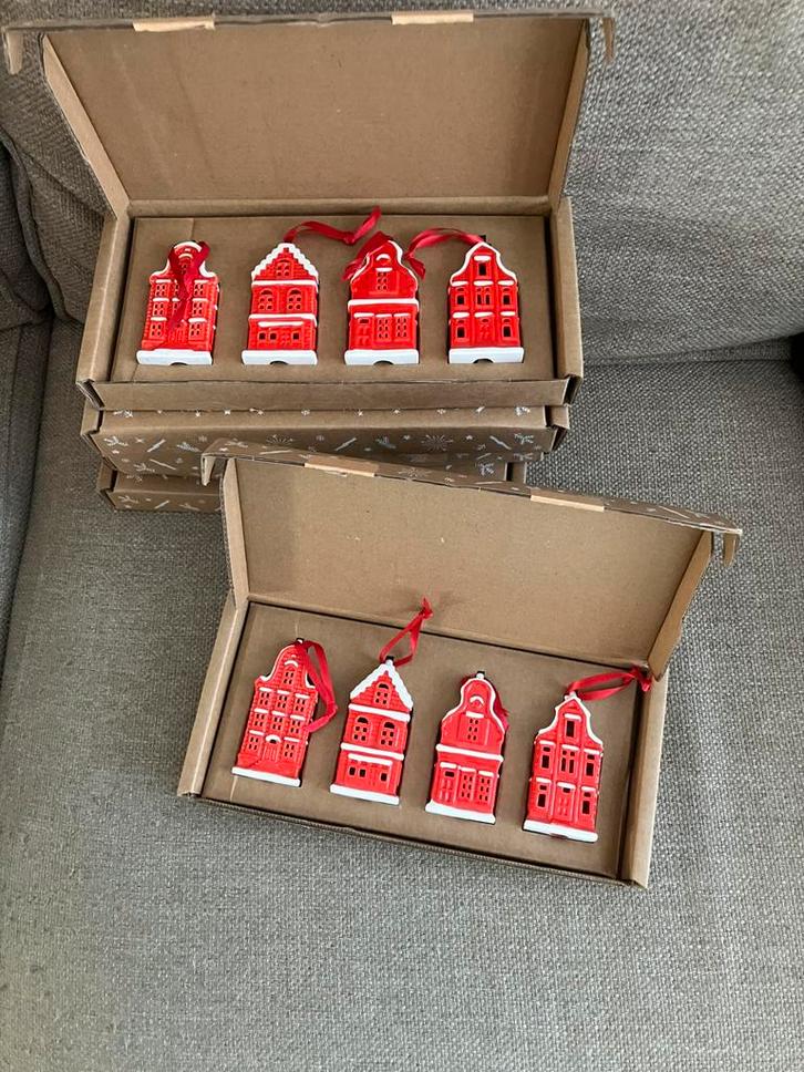 Kersthangers postcodeloterij-huisjes, Diversen, Kerst, Nieuw, Ophalen of Verzenden