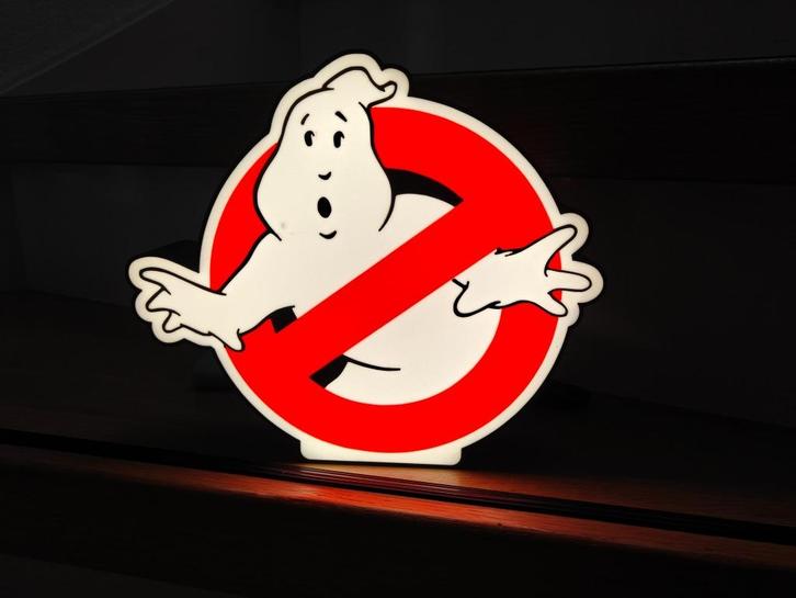 Ghostbusters lamp inclusief dimbare LED-strip, Huis en Inrichting, Lampen | Losse lampen, Nieuw, Led-lamp, Minder dan 30 watt