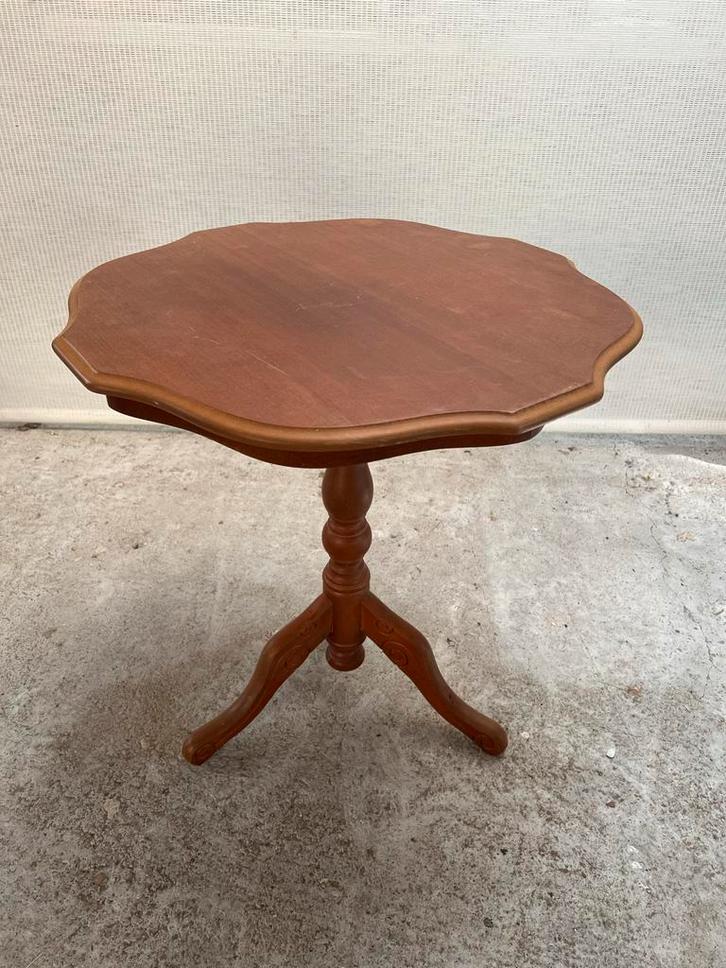 Vintage Houten Wijntafeltje, Antiek en Kunst, Antiek | Meubels | Tafels, Ophalen