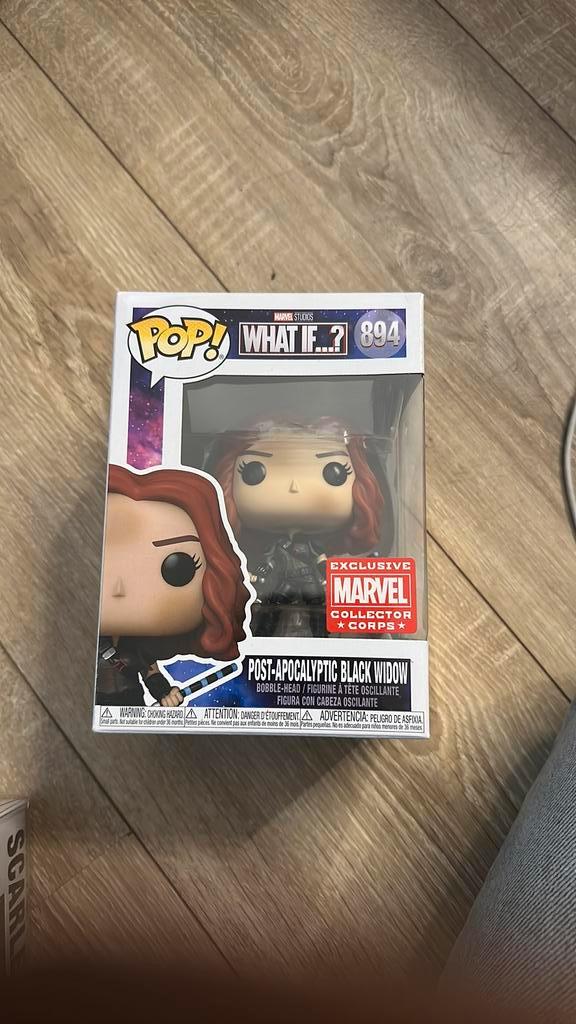Funko pop! post-apocalyptic black widow 894 what if…? marvel, Verzamelen, Poppetjes en Figuurtjes, Zo goed als nieuw, Ophalen of Verzenden