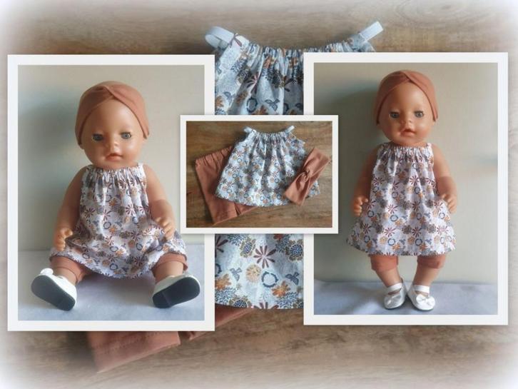 Poppenkleertjes kleertjes voor een baby pop van 43 cm no 7, Kinderen en Baby's, Speelgoed | Poppen, Nieuw, Babypop, Ophalen of Verzenden
