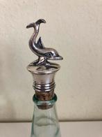 Verzilverde schenkkurk schenktuit flessenstop, Antiek en Kunst, Curiosa en Brocante, Ophalen of Verzenden