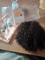 Nieuwe Krullende Pruik - Human Hair, Human Hair, Ophalen of Verzenden, Nieuw