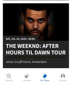 The weeknd 2x staanplaats 18 Juli 2026, Twee personen, Juli