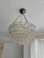 Flesjes lamp kroonluchter, Minder dan 50 cm, Glas, Gebruikt, Ophalen