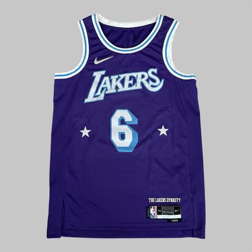 NBA LeBron James 75th Lakers jersey maat M heren basketball, Sport en Fitness, Basketbal, Zo goed als nieuw, Kleding, Ophalen of Verzenden