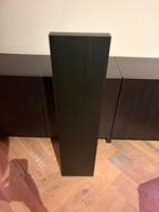 2 zwarte IKEA Malm planken - nette staat!, Ophalen, Gebruikt