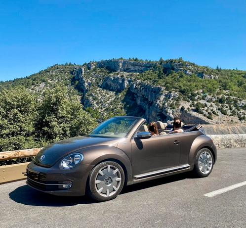Volkswagen Beetle (Kever) 1.4 TSI 118KW Cabriolet 2013 Bruin, Auto's, Volkswagen, Particulier, Beetle (Kever), ABS, Airbags, Airconditioning