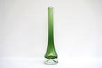 Glashütte Ernst Friedrich Trappenkamp - vaas, Ophalen, Minder dan 50 cm, Groen, Glas