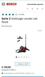 Niewe Bosch Serie | 2 Bagless Stofzuiger, Witgoed en Apparatuur, Stofzuigers, Stofzuiger, Ophalen of Verzenden, Zo goed als nieuw