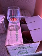 12 glazen heineken tarwebok, Verzamelen, Glas en Borrelglaasjes, Ophalen, Gebruikt, Bierglas