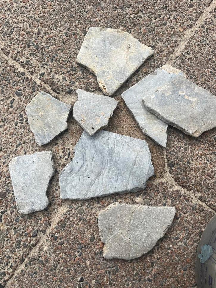 Emmer Natuursteen - Knutselproject?, Tuin en Terras, Grind, Keien en Split, Nieuw, Overige typen, Grijs, Overige materialen, Ophalen