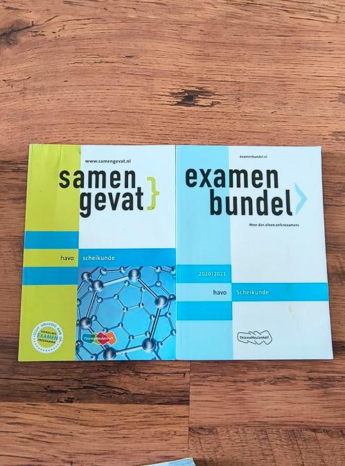 Scheikunde samengevat + examenbundel - Havo, Boeken, Schoolboeken, Zo goed als nieuw, Scheikunde, HAVO, Ophalen of Verzenden