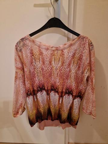 Dames trui long sleeve Garcia Jeans roze S 36 driekwart mouw beschikbaar voor biedingen