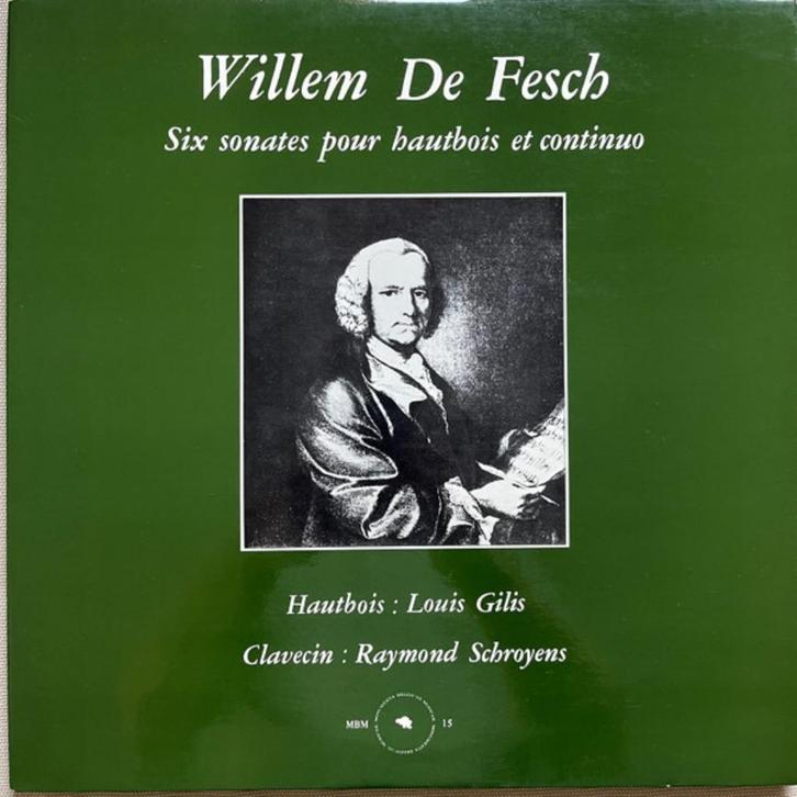 Willem de Fesch Zes Sonaten Voor Hobo En Continuo , Cd's en Dvd's, Vinyl | Klassiek, Zo goed als nieuw, Classicisme, Kamermuziek