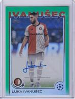 Topps Flagship UCC 2024-25 Luka Ivanusec Feyenoord Auto /99, Ophalen of Verzenden, Zo goed als nieuw, Plaatje