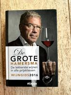 De Grote Hamersma, Wijngids 2016, nette staat, Gelezen, Harold Hamersma, Ophalen of Verzenden, Overige onderwerpen