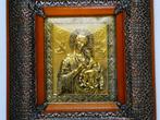 Icoon Onze-Lieve-Vrouw van Altijddurende Bijstand, Antiek en Kunst, Antiek | Religie, Ophalen of Verzenden