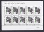 Nostalgie in postzegels Vel Ruimtehond Laika, Postzegels en Munten, Postzegels | Nederland, Ophalen of Verzenden, Postfris