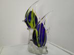 schitteren murano glas vis sculptuur 2 vissen in 1, Ophalen of Verzenden, Zo goed als nieuw, Dier