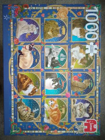Poezen puzzel beschikbaar voor biedingen