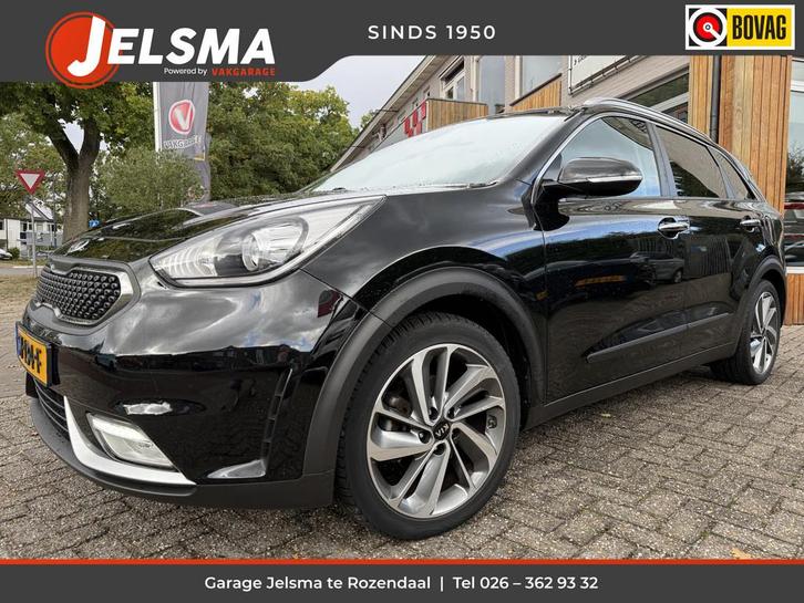 Kia Niro Hybrid Aut., Schuifdak | Trekhaak | Camera, Auto's, Kia, Bedrijf, Te koop, Niro, ABS, Achteruitrijcamera, Airbags, Airconditioning